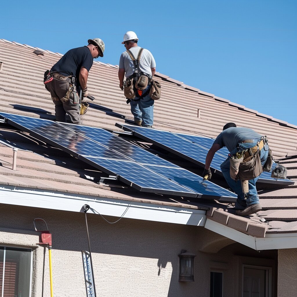Solar Panel install at a location near Irving Texas Dallas for SolarPanelsDallas